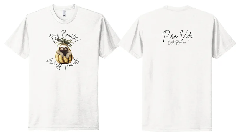 Costa Rica 2024 Sloth Shirt