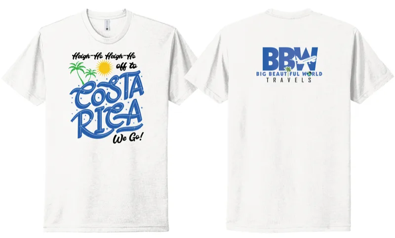 Off To Costa Rica We Go! Tee